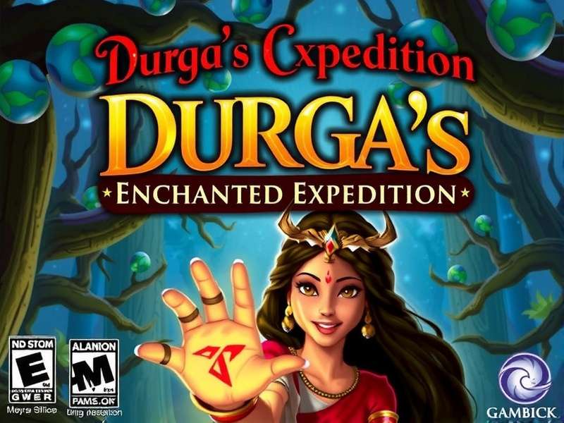 Durga S Enchanted Expedition Official Cover Art Durga S Enchanted Expedition Game Cover